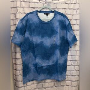 Macy’s INC International Concepts :XXL Men’s Blue Tie-Dye Crewneck Tee